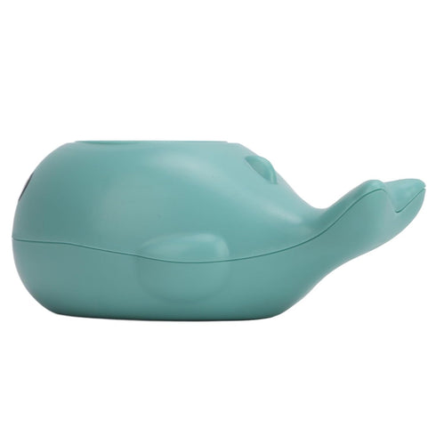Cute Whale Bath Temperature Sensor for Safe Toddler Showers (Green)