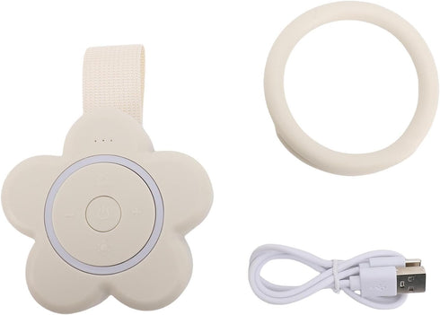 Portable White Noise Machine with Timer & Sounds Compact Sleep Aid for Babies, Toddlers & Adults, Modern Minimalist