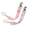 Itzy Ritzy Fabric Pacifier Strap Universal Pacifier Clip Attaches to Clothing, Strollers