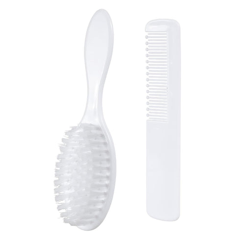 cunueae 2 Set Pcs Easy Grip Brush And Comb Baby Massage And Scalp Brush Infant Hairbrush For Baby Registry