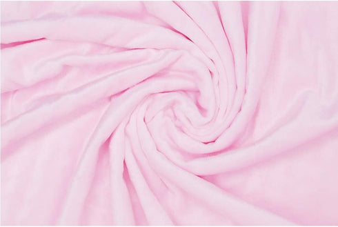 Unisex Children's Baby Quilt, Soft Minky Dot-Sherpa Fleece Blanket, 30 by 40 Inch, Pink