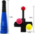Aoneky Mini Foam Tball Set for Toddlers, Carry Bag Included, Best Baseball T Ball Toys for Kids Age 1 (Blue)