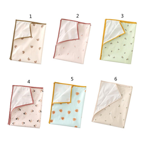 jojnsha Waterproof Changing Pad Liners for Newborn Toddler Baby Changing Mat Table Liner