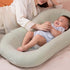 DAOLUAN 0-18 Baby Lounger for Newborn Babies Months, Bionic Organic Lounger for Baby, Soft Cotton Breathable Infant