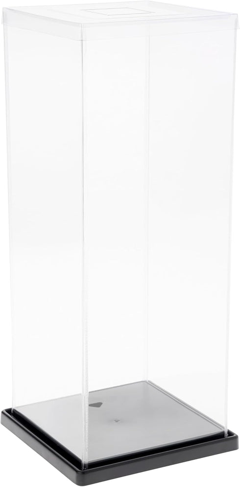 ExpoCase Plastic Folding Display Cover for Dolls, 6.625" W x 6.625" D x 17.375" H
