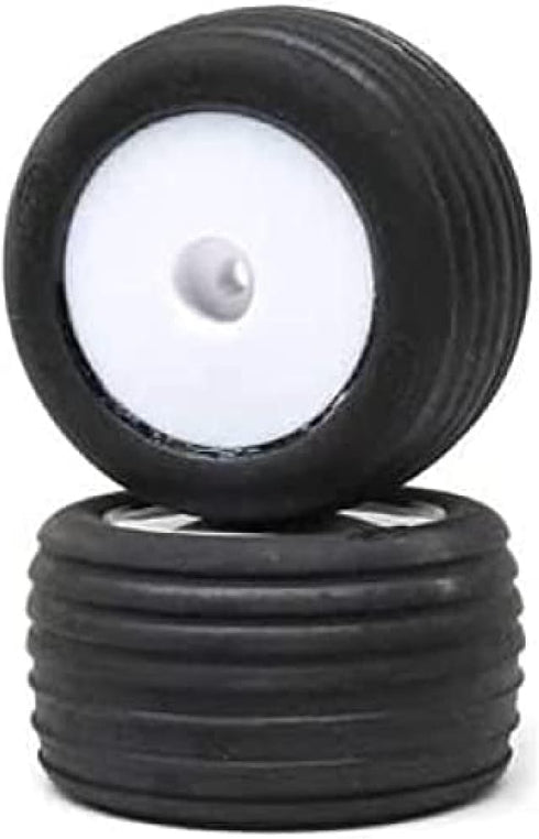 Losi Directional Tires FR Mntd Wht 2 Mini-T 2.0 LOS41014 RC Tire by Losi