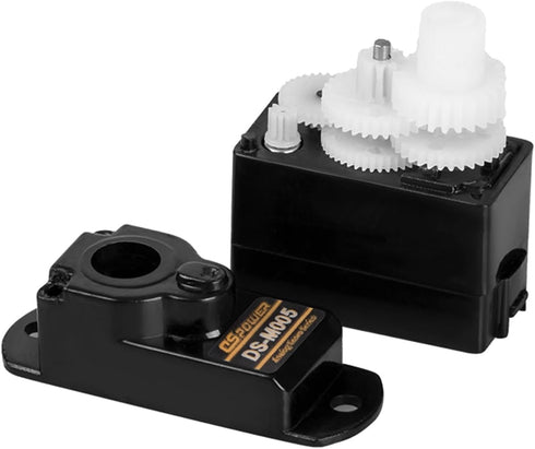 DSPOWER 5PCS 2G 3.7-4.2V 1/24 Plastic Gear Mini Servo, RC Micro Coreless Motor Digital Servos Kit for Fixed-Wing