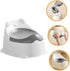 KOMBIUDA Portable Boy Girl Toilet Seat Boy Girl-friendly Training Potty with Non-slip Base Easy to Clean Design