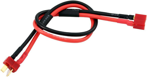 2pcs T-Plug Dean's M to T-Plug FM Adapter 12inch Extension Wire for RC Battery