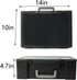 Portable Miniature Figure Storage & Carrying Case - 4 Foam Layers fits 108 Infantry Minis & Large Figures