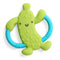 Itzy Ritzy Pickle-Shaped Baby Teether with Handles Silicone Teether for Babies with