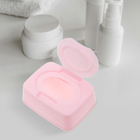 Portable Wipe Holder - Dustproof Travel Case for Nursery and Makeup