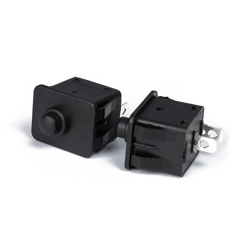 2 Pcs 12volt 6volt 2Pin Plunger Type Power Wheel Foot Pedal Switch for Kids Ride on Car