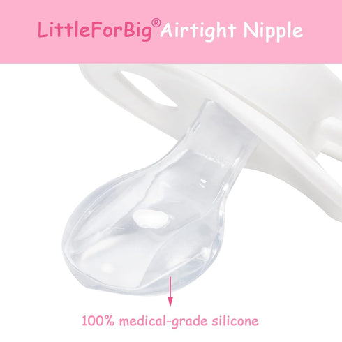 LittleForBig Adult-Sized Pacifier with Crown Design - Generation II