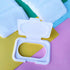 UtySty 5 Pack Packs Package Countainer Baby Wipes Flip Lid Reusable Adhesive Sticky Dispenser Cover Non-Drying Cap