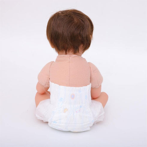 MAIHAO Reborn Baby Dolls Diapers - 6-Piece Reusable Pack for 18-28" Newborn Dolls