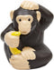 Replacement Brown Chimp Figure Holding Banana for Fisher-Price Little People Chimpanzee Playset BDY75