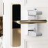 QL-LINRUN No-Drill Door Lever Lock Child Proof, Heavy Duty Adhesive Pet Safety Gate