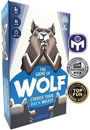 The Game of Wolf and Expansion Pack Bundle, Trivia Game for Friends, Families, and Teens