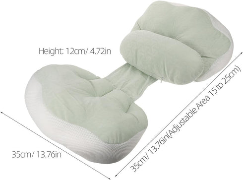 Headset Cozy SUPVOX Maternity Pillow for Sleeping - Adjustable Pregnancy Belly Pillow Full Body Support