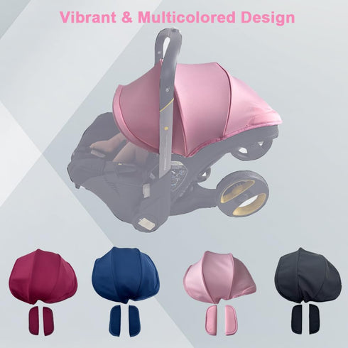 Colukii Stroller Accessories Replacement Canopy Compatible with Doona+ and Doona i Car Seats & Strollers, Larger