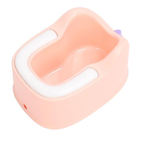 Focket Baby Wash Basin, MultiUse PVC Soft Seat Cushion Toddler Wash Basin, Camping Sink with Widened Thickened Base