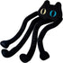 Long Cat Plush Pillow, 39" Cute Black Kawaii Soft Plushies, Big Stuffed Animals Gift for Kids Girlfriend