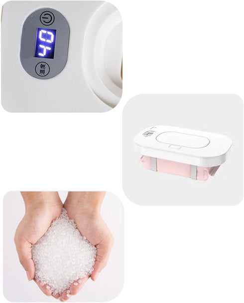 Cocoarm Baby Wipe Warmer with Large Capacity and Top Heating Lock