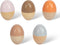5 Pcs Wooden Baby Egg Shakers Hand Musical Maracas Percussion Instruments for