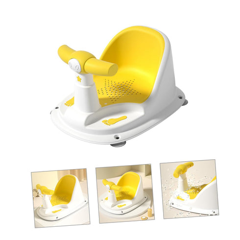 JUMPLAWN Setup Bath Seat for Newborns and Non-Slip Bathtub Chair Featuring Stable Hold and Easy Suitable for Months