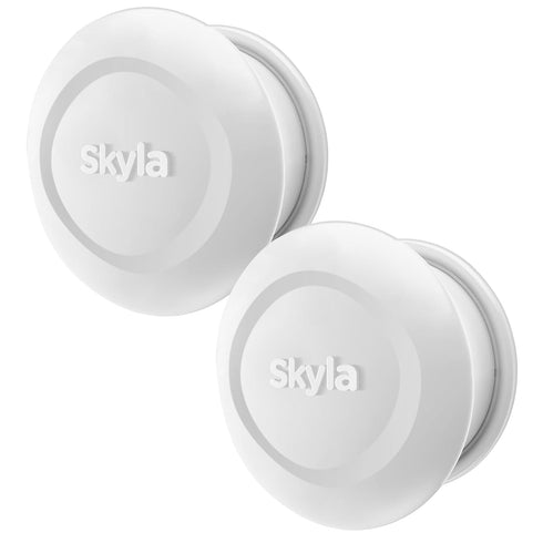 SKYLA HOMES Magnetic Cabinet Locks Baby Proofing Child Safety - Quick and Easy Multi-Purpose 3M Adhesive Latches (2