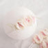 Set 1) Newborn Baby Photography Props Newborn Premiee Photo Wrap Blanket for Girl Pearl Decor Wrap with Headband (White
