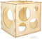 Auihiay 2-10 Inch Collapsible Wood Balloon Sizer Box, Measurement Tool for Balloon Decorations, 9 Holes