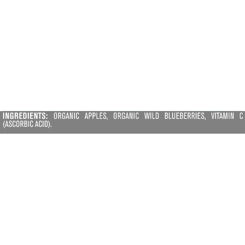 Gerber 2nd Foods Organic Baby Food - Apple Wild Blueberry, 4 oz Jar (10 Pack)
