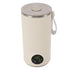 Jelquix 55, Portable Milk Warmer and Mixer, Cordless Bottle Warmer for Travel, Stainless Steel with USB Charging Heat