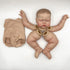 24Inches iCradle Hand Draw Hair Already Painted Kits Realistic Reborn Baby Doll Parts with Detailed Painting Veins