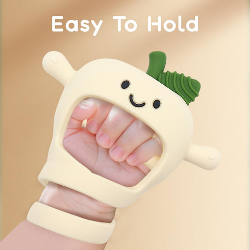6 12 18 Baby High Chair Suction Toys Teething Chew - Silicone Apple Teething Relief Toys Silicone Teethers Table Toys