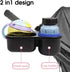 Universal Stroller Snack Tray with Cup Holder Attachment, 2 in 1 Stroller Accessories, Grey