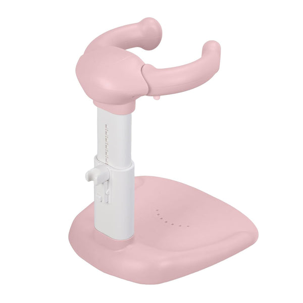 D-GROEE Toddler Standing Tower, Adjustable Height Foldable Baby Bath Support, Anti-Slip Baby Bathtub