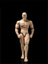 1/12 Figure,6inches Male Action Strong Muscular Body Man Soldier Super Flexible Figure Model for Custom Sketch Practice