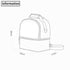 Pack,Breast Yitengteng Double Layer Breastmilk Cooler Bag with Ice Milk Cooler on The Go,breastmilk Cooler Bag Keep It