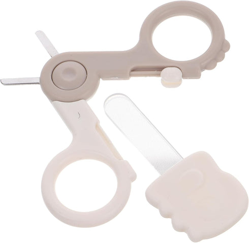 Nail Clippers and Scissors Set for Newborns and Safe Stainless Steel Nail