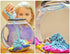 MEIEST 7 Pack Colorful Magic Sand, Amazing Hydrophobic Sand Space Sand, Never Gets Wet Educational Toys
