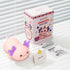 4 Dimmable Mewaii Huggwaii Squishy Axolotl Night Light for Kids, Soothing White Noise Sounds, Silicone Axolotl Lamp