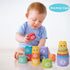 ELLECK 6-12 1-3 6 1 (0035) Baby Toys Months, Montessori Toys for Toddlers Year Old, Busy Cube Teether Infants Bath
