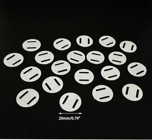 URIMPAVIDO 20PCS (20mm RC Plane Hinge Folding Leaf Paper Hinges Model Aileron Tail Wing Connector for RC Airplane