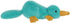 Apricot Lamb Happy Platypus Plush Stuffed Animals for Kids, Soft Cute Plush Toys for Baby Girl and Boy, Fluffy Happy