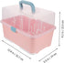 Cabilock Bottle Storage Box Drying Rack Food-Grade Material Organizer for Bottles Pacifiers and Accessories Compact