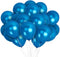 Treasures Gifted 100 Pack Metallic Royal Blue Balloons - 12 Inch Pearlized Dark Blue Latex Balloons