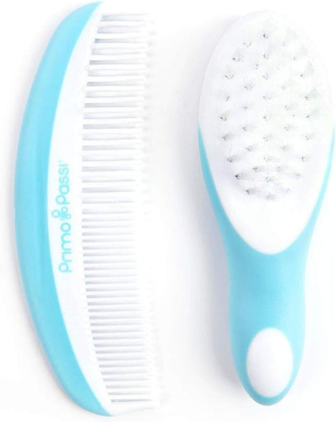 Primo Passi - Comb and Brush Set | Baby Hair Brush and